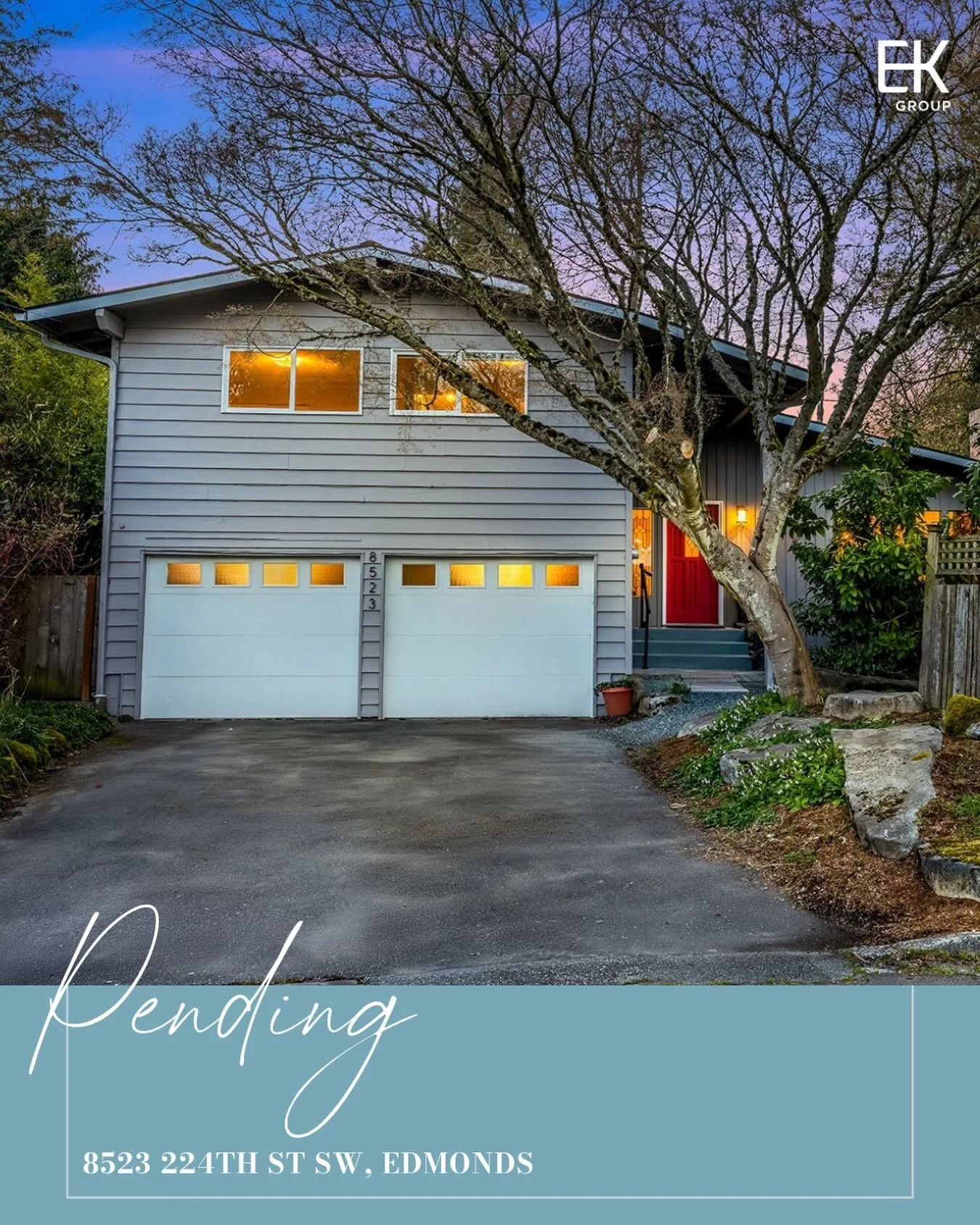 Under Contract after just 5 days on the market for this tranquil Esperance home. To put our strategic approach to real estate marketing and sales to work for you, please dm us here or contact us at 206-387-6789 or edwardk@ekreg.com.