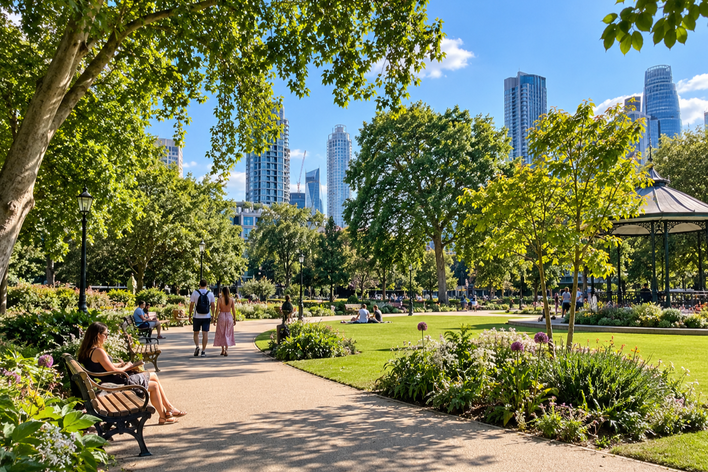 Vauxhall Pleasure Gardens: Glamour to Greenery