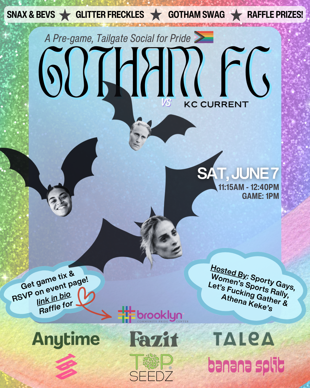 6/'25 Gotham Pride Tailgate