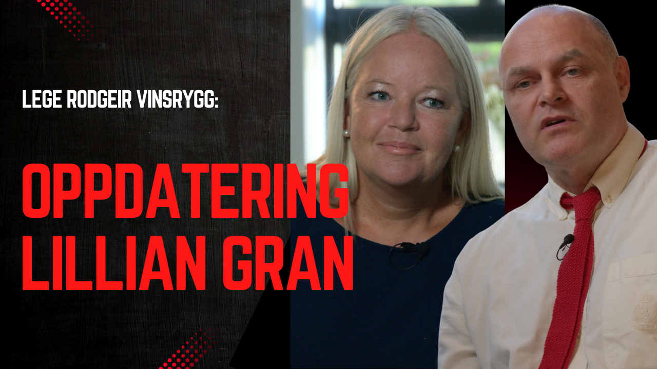 Oppdatering i Lillian Grans sak: lege Rodgeir Vinsrygg