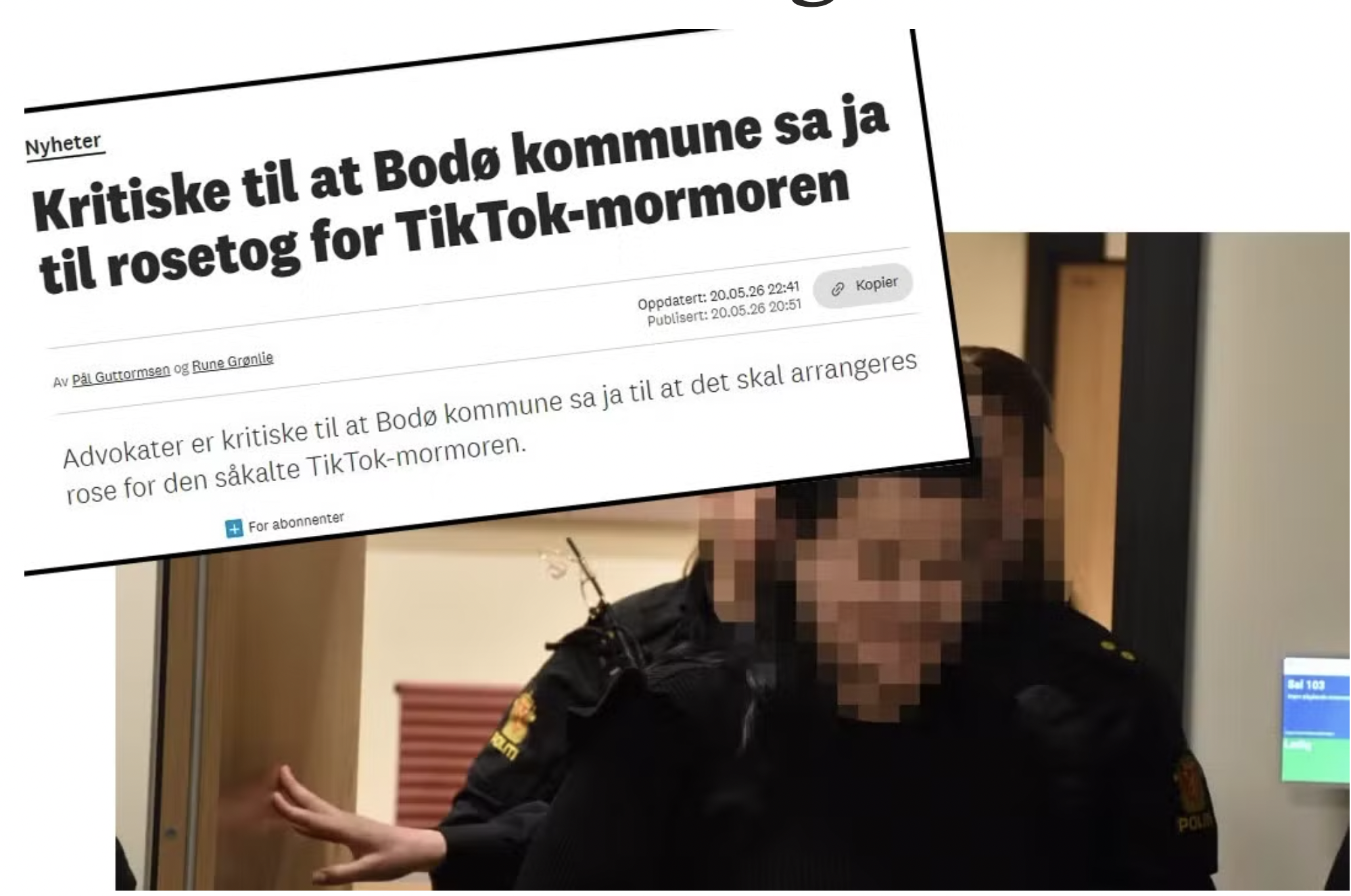 Tik Tok bestemor-saken i Bodø – rosetog, menighetsbeskyldninger, inhabile bistandsadvokater og en lagmannsrett som går mot Høyesterett