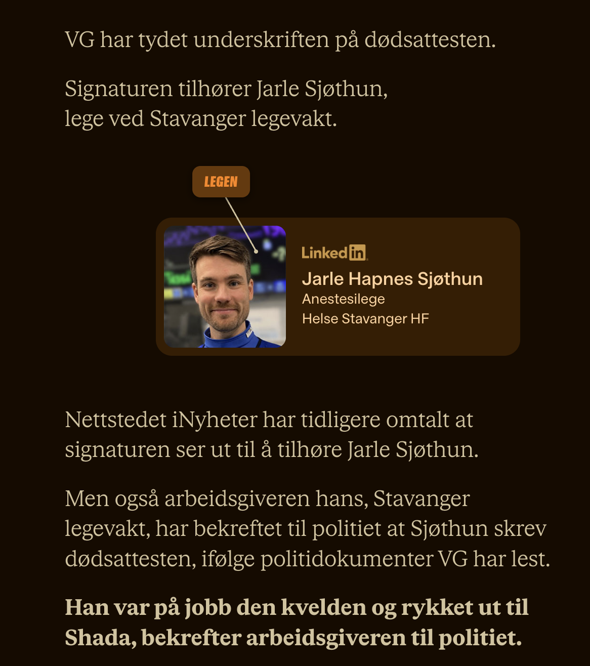 Shada-saken: Kravene til dødsattesten — hva sier loven egentlig?