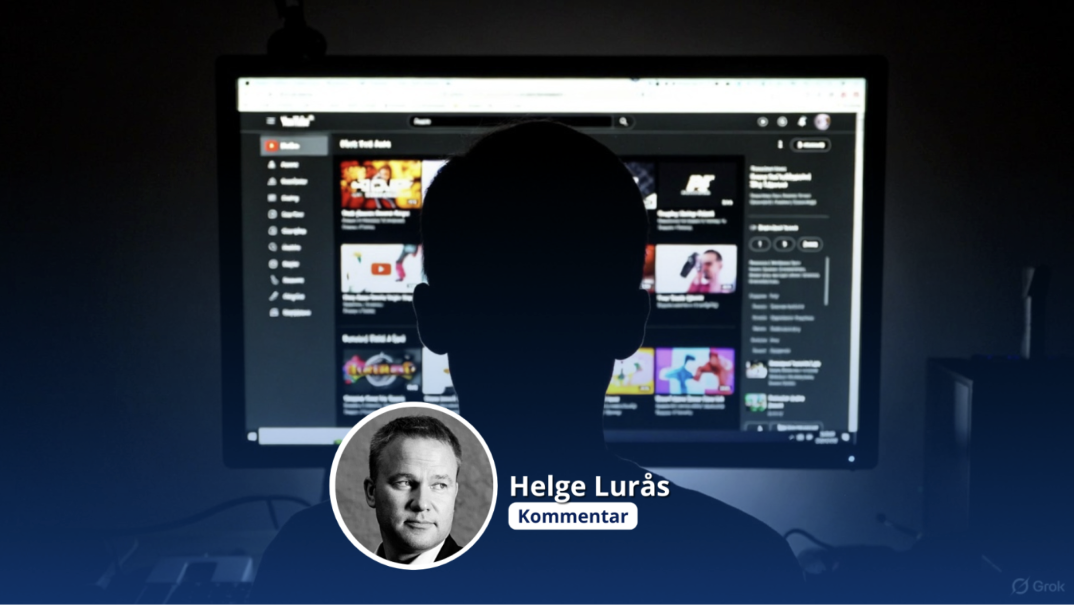 KLAGE TIL MEDIETILSYNET:  Helge Lurås og Inyheter