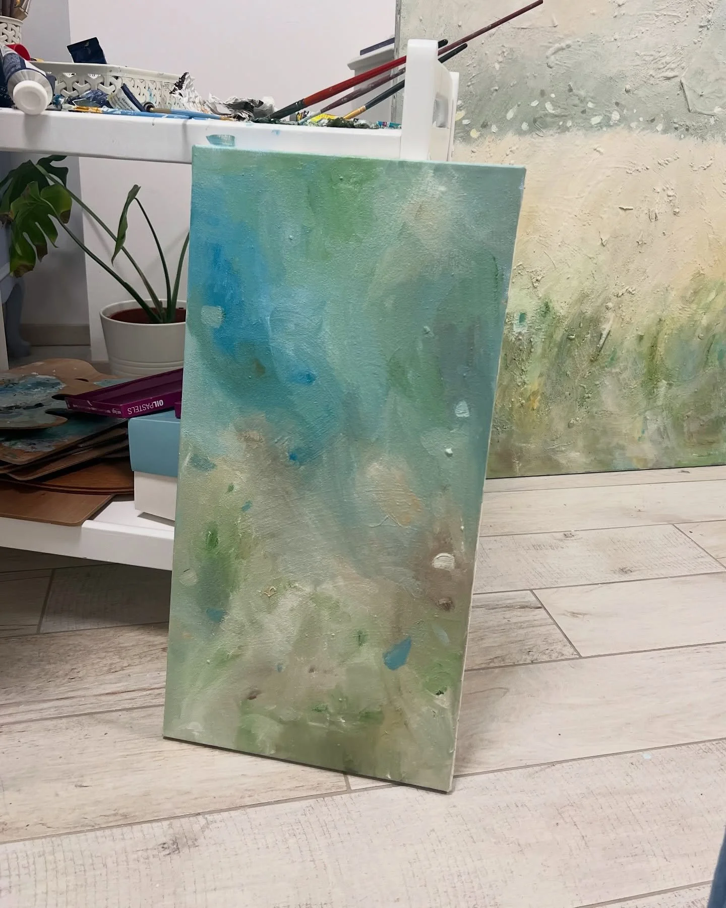 Daydreaming,oil on canvas, 30x60cm
.
.
.
#dreamscape #calm #calmingvibes #calmingart