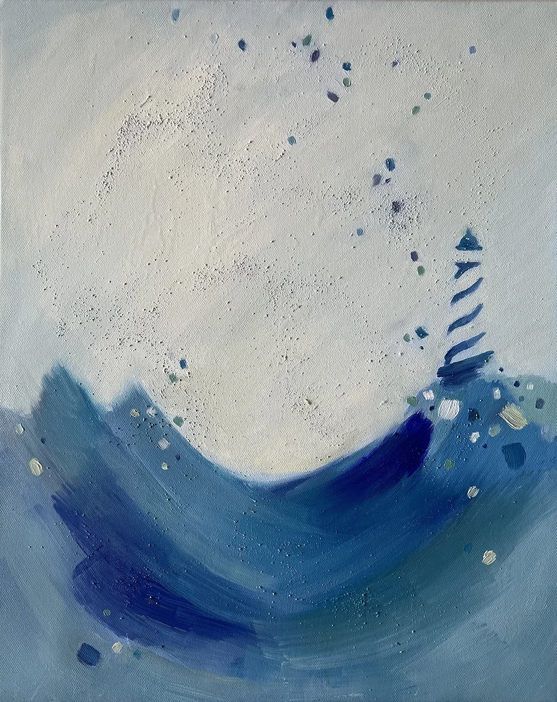 Blue lighthouse, oil on canvas, 40x50cm. jpg.jpg