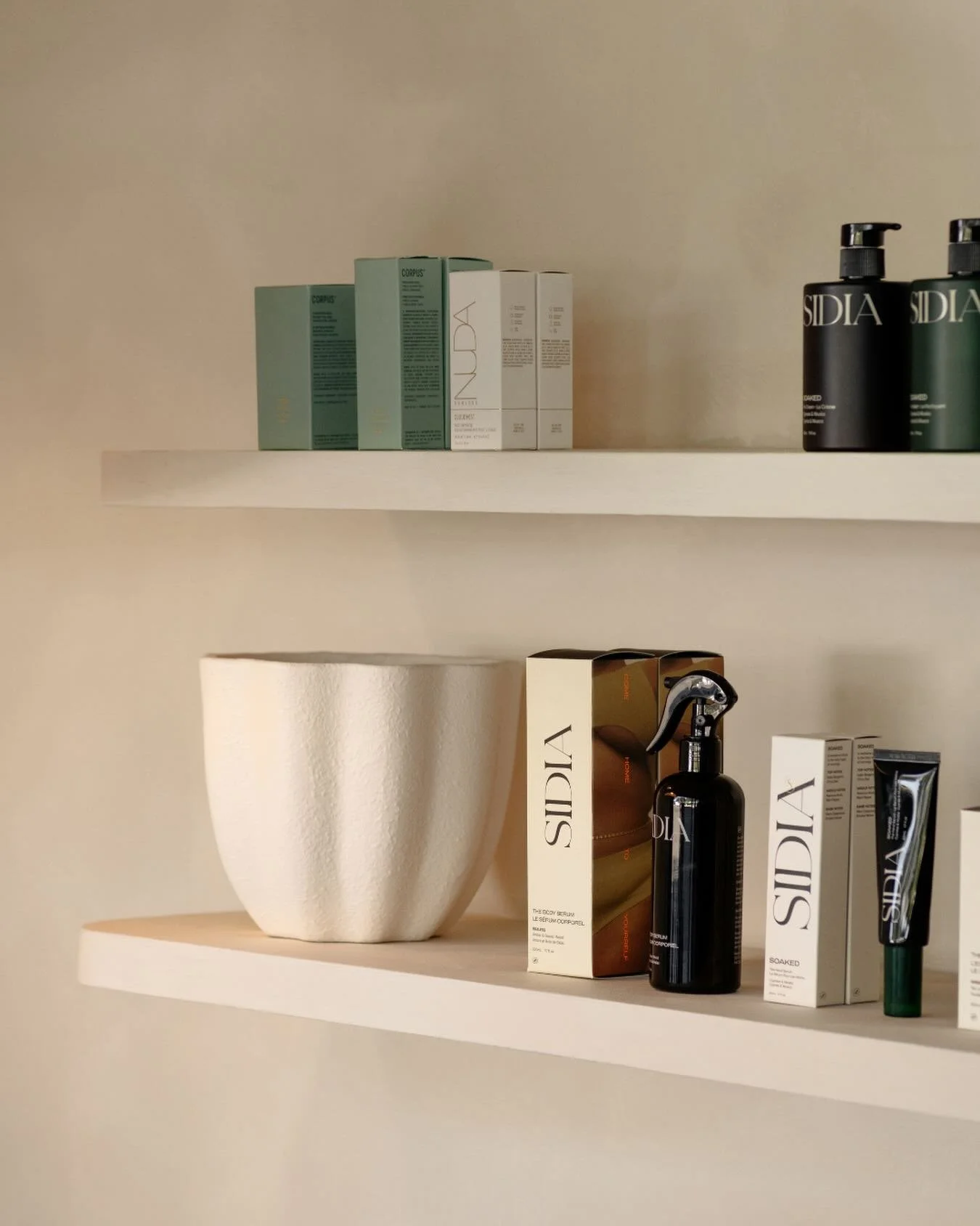 Shop our shelves, stay for the shake ✨

From the cult-fave SIDIA hand and body serum, to NUDA Sunless glow essentials, to clean deodorant by Corpus Naturals&mdash;we&rsquo;re stocked with all the self-care favourites to level up your post-class ritua