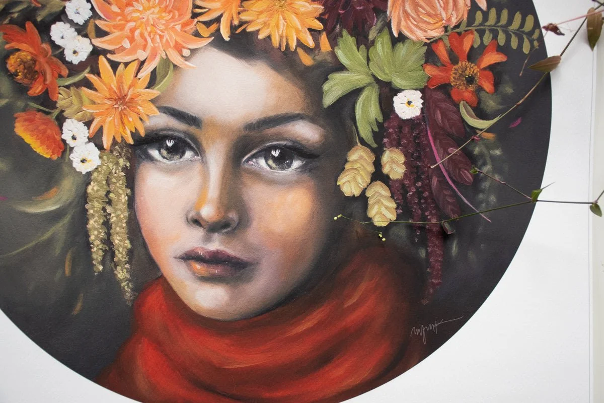 Autumn - fine art print- The Penny Drops 25x25cm