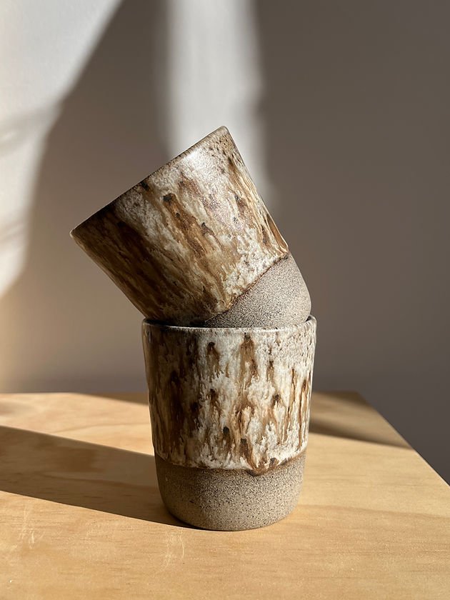 Rusted Cream Tumbler