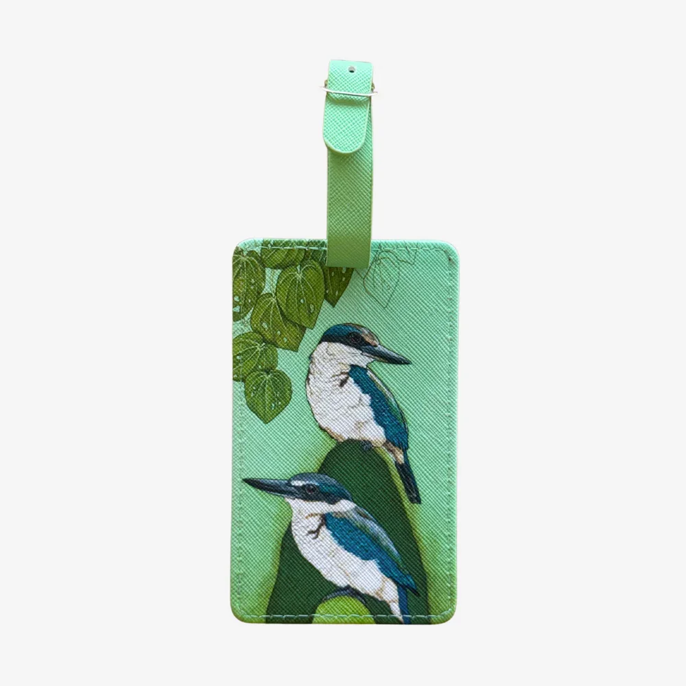 Luggage Tag - Kingfisher- Kathryn Furniss