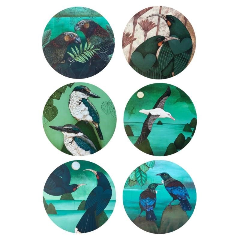 Kathryn Furniss Art Placemats, set of 6