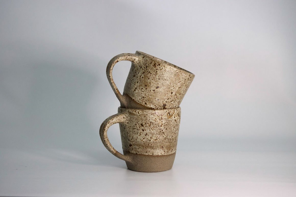 Rusted Cream Mug
