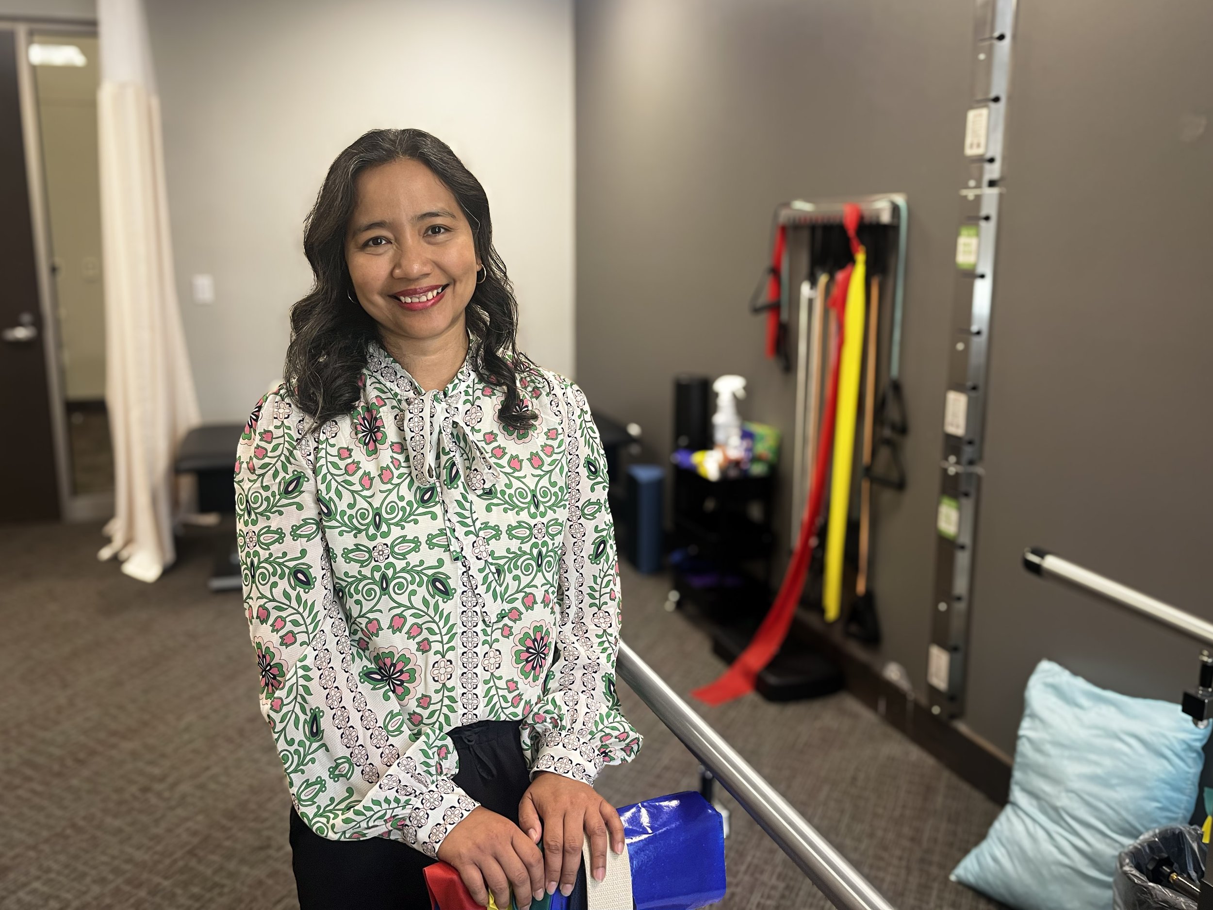 Physical Therapist Olive Frias