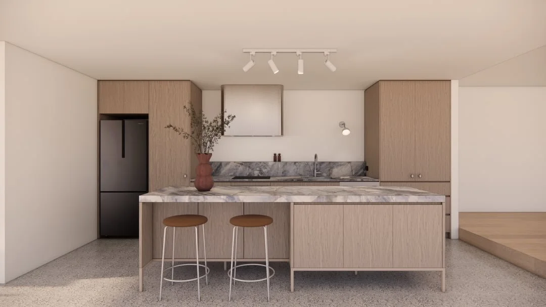 One kitchen, two directions. When we land on two solid concepts and can&rsquo;t choose between them, we hand it over to you, because the best design solution is always the one that feels right for you and your home.

In this kitchen design project, w