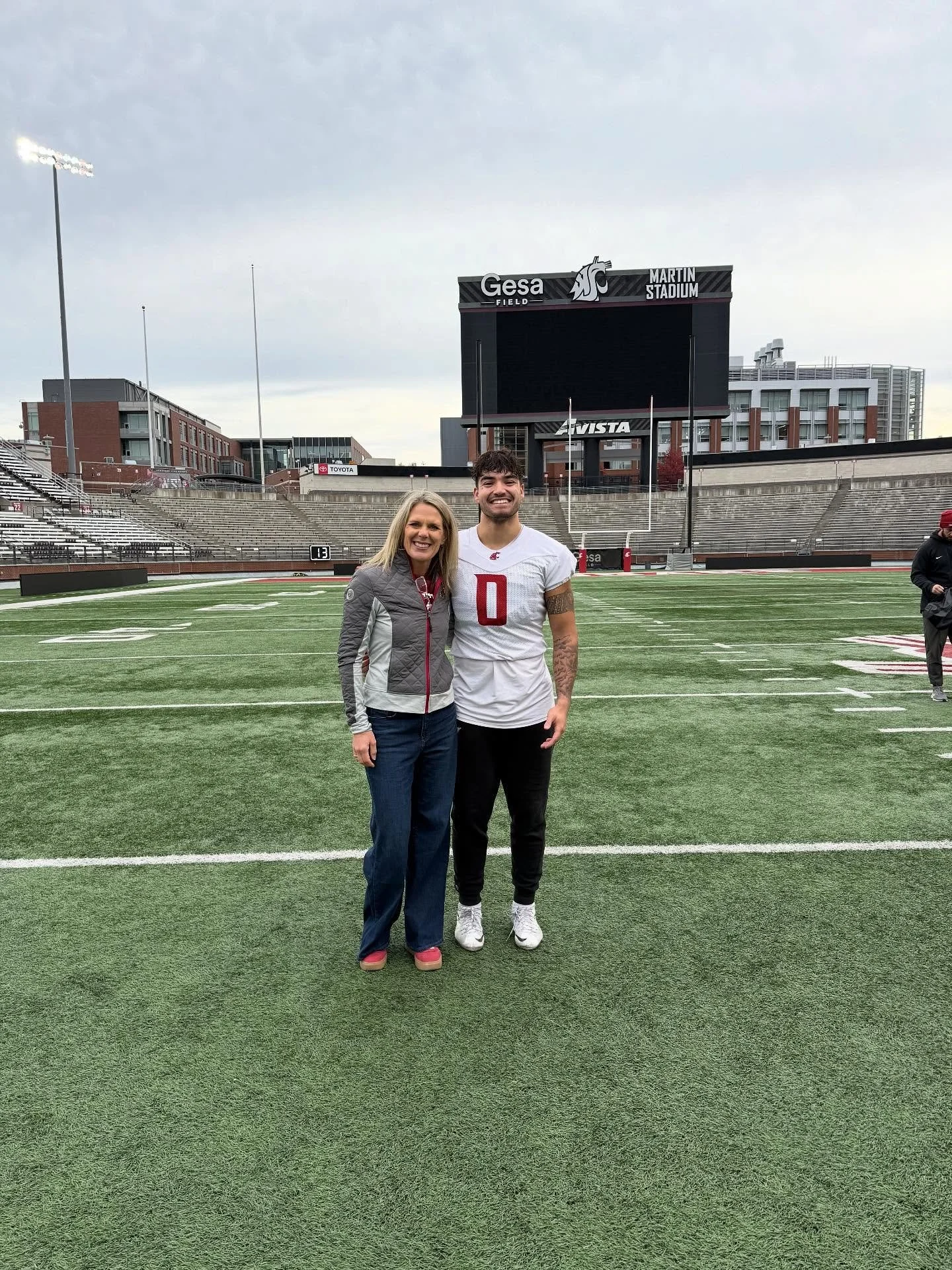 This past week, we had the privilege of celebrating Red Barn Farms&rsquo; very own Kay Meyer, who was nominated by student-athlete Anthony Palano, #0 on WSU Defense, for the impact she&rsquo;s made as a Professor in the Carson College of Business.
He