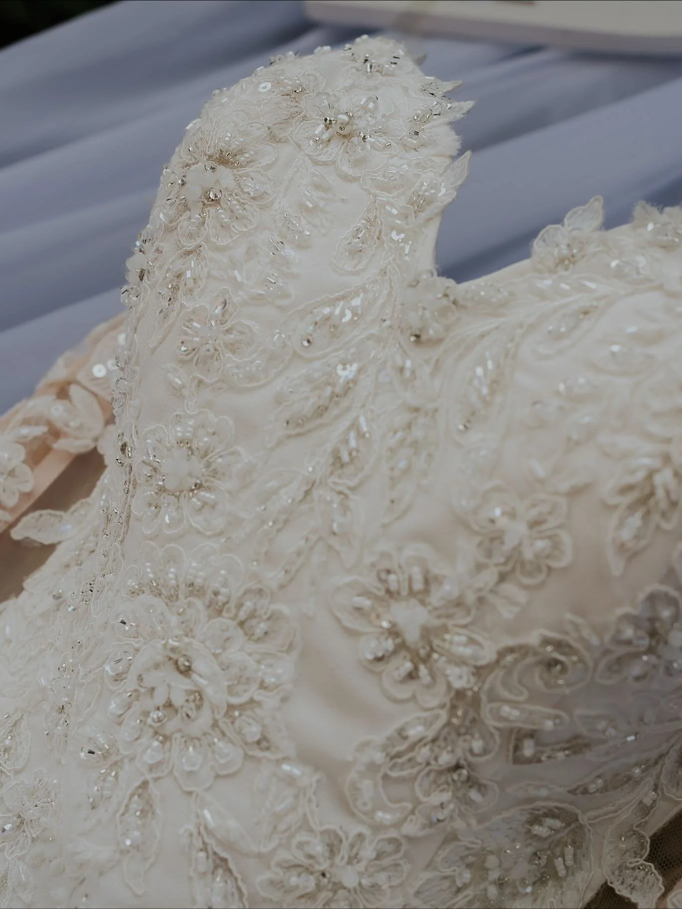 the dress + veil &bull; lovely details + design

Vendors
Photographer: @caitlyntaylorphotography 
DJ: @catalyst_the_phdj 
Venue: @redbarnfarms_coltonwa 

#weddingdetails #weddinggown #bridalveil #springwedding #redbarnfarms #redbarnfarmswedding #pull