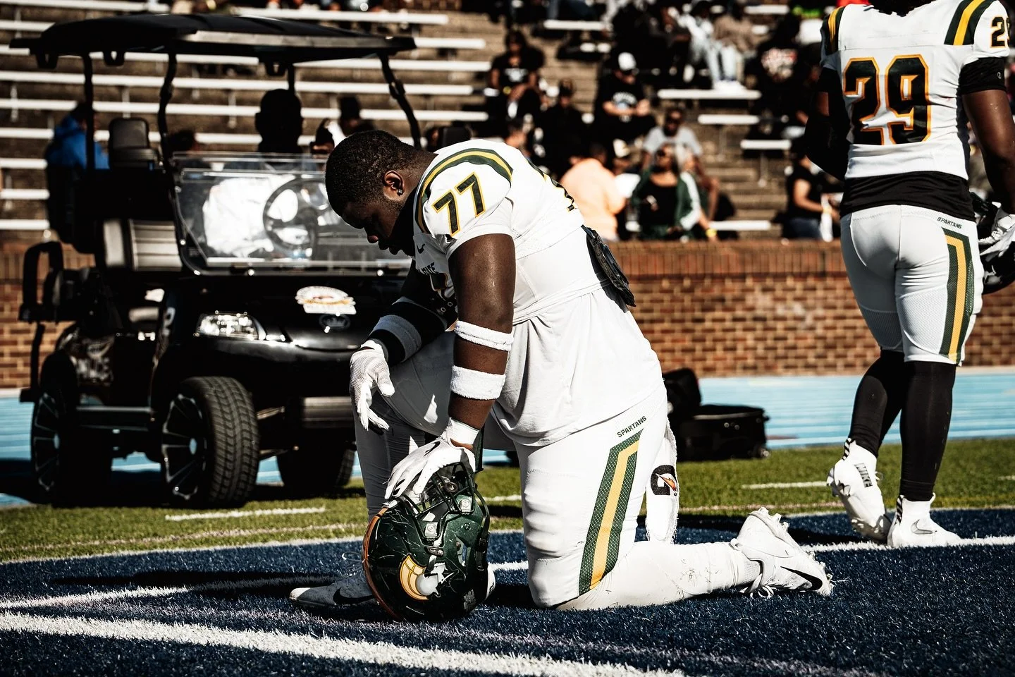 NSU vs HU: I document more than the game, I capture what God&rsquo;s building through it.

#NSU | #Faith+Football | #hbcufootball
