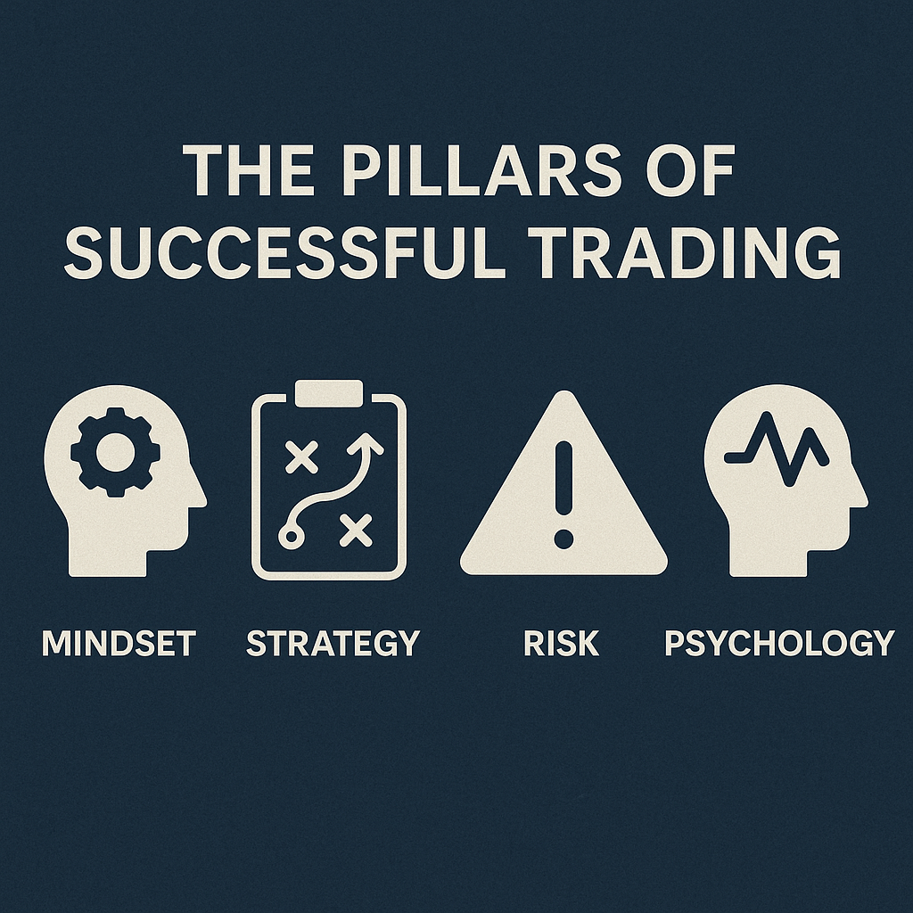 The Four Pillars of Trading Success – Mindset, Strategy, Risk, and Psychology