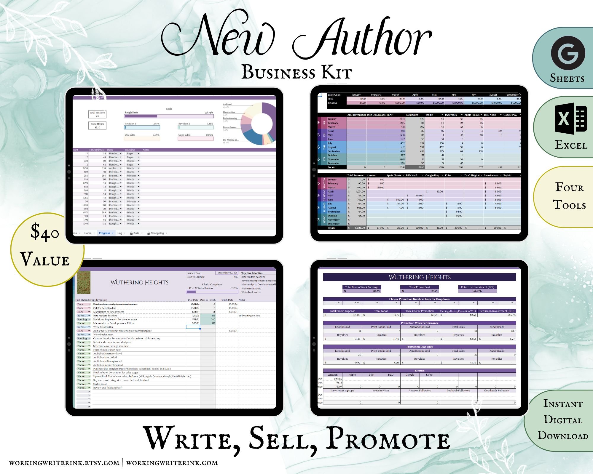 New Author Business Kit
