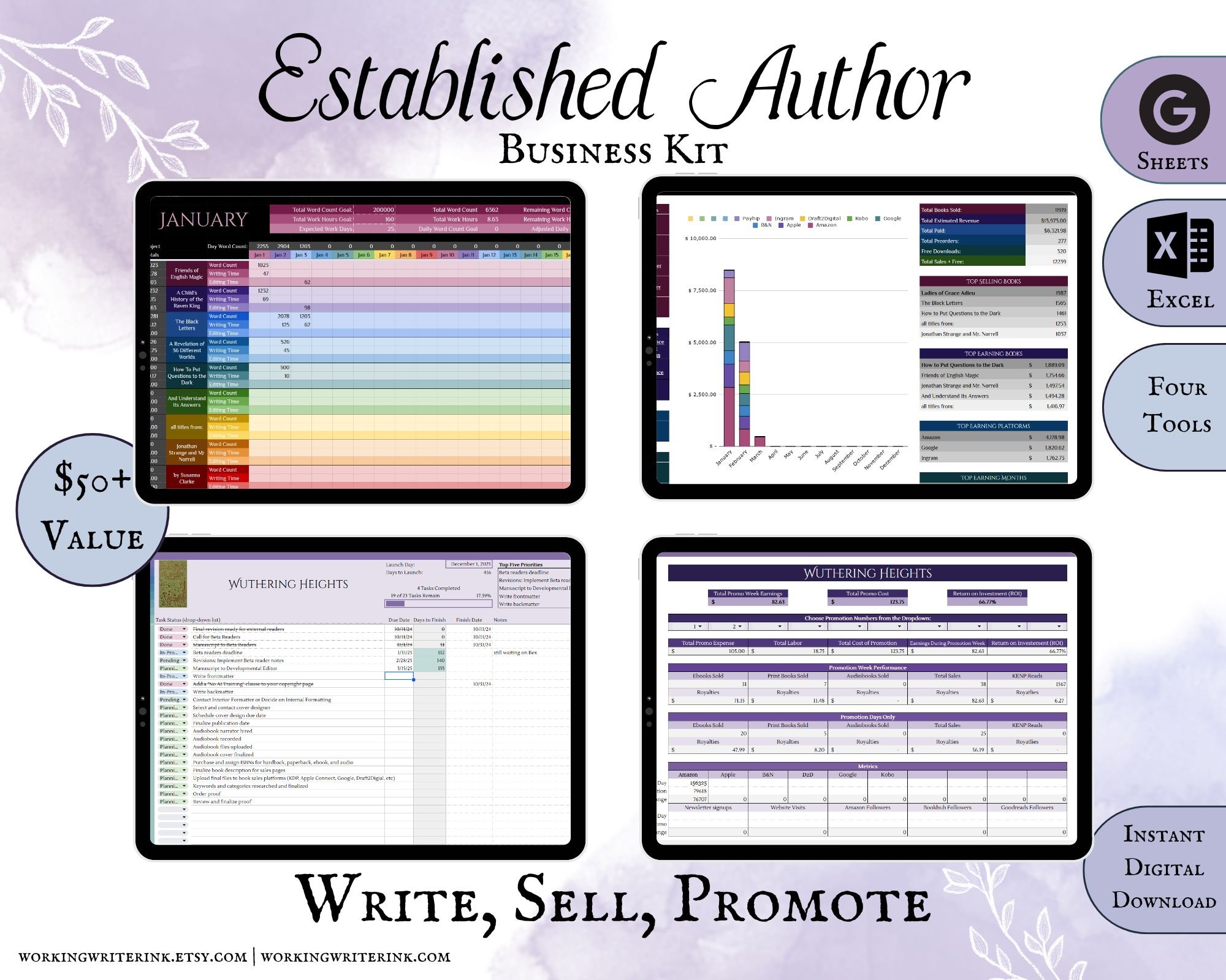 Established Author Business Kit
