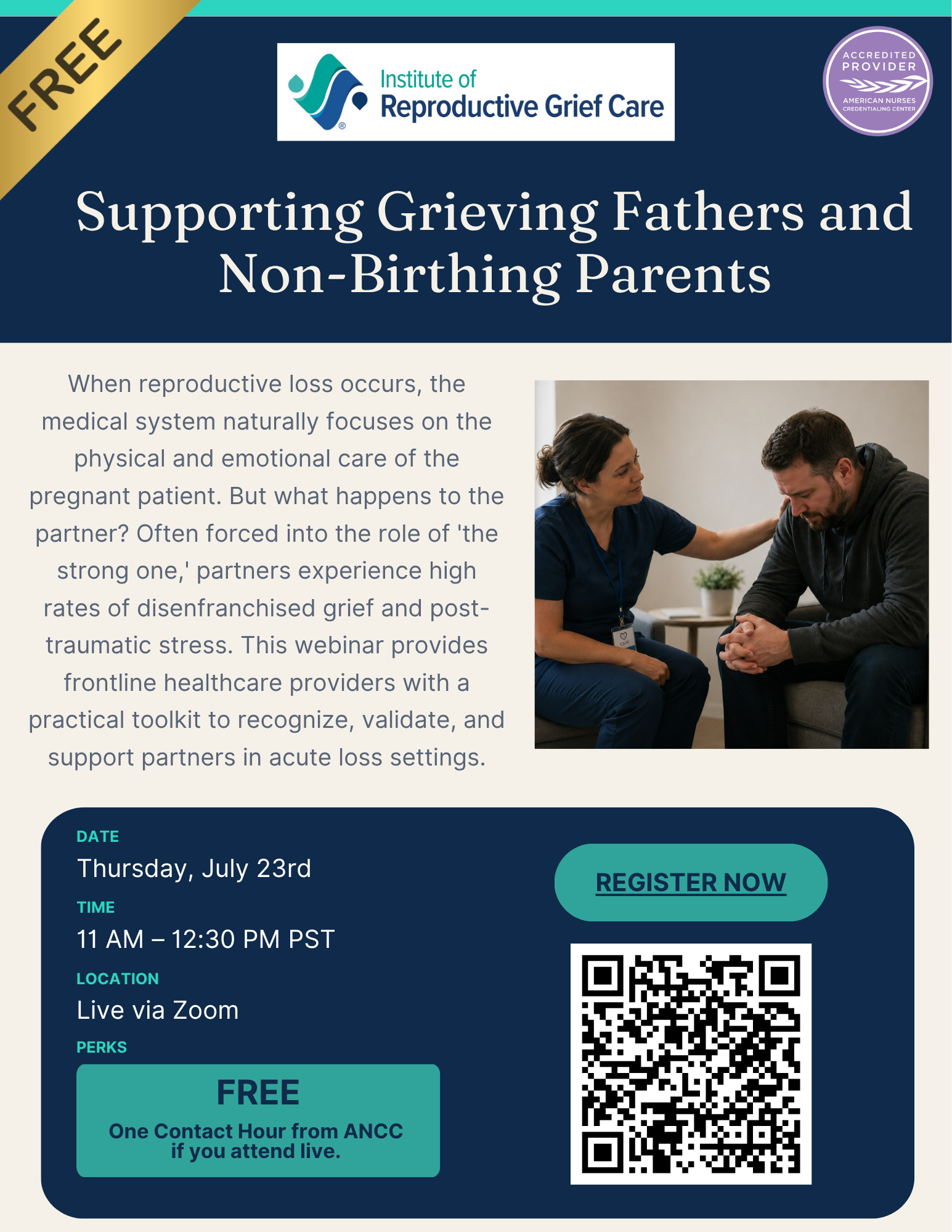 Partner Perspectives: Supporting Grieving Fathers and Non-Birthing Parents