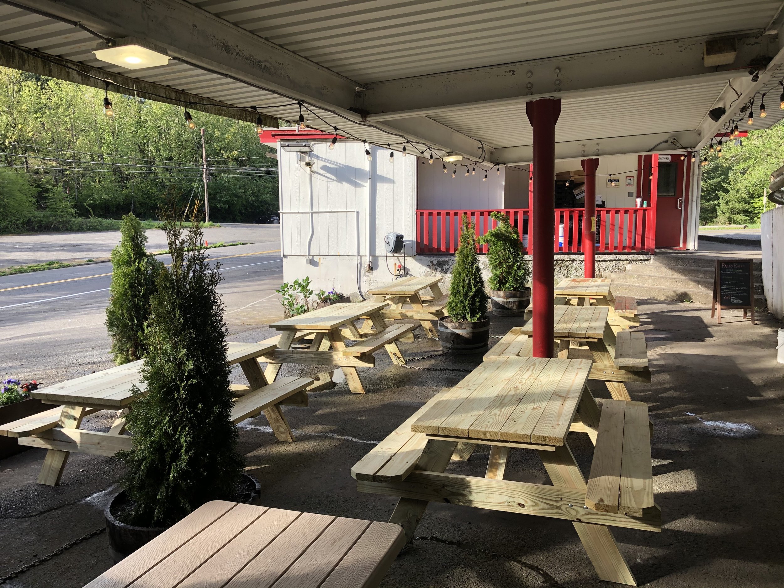 Skyline Restaurant | Patio Created in 2020