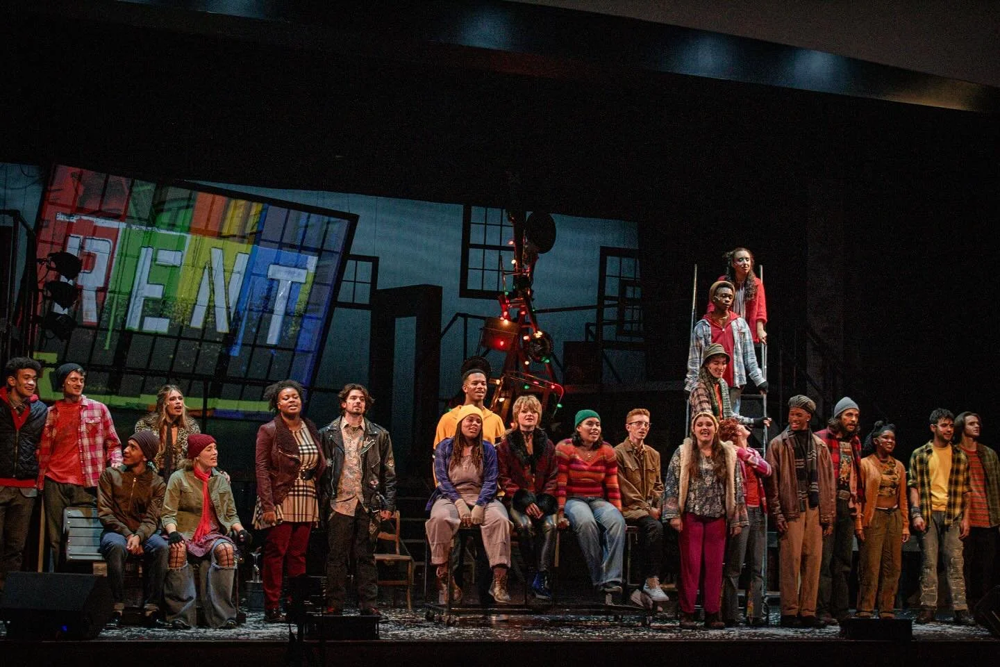 Finally making a RENT post:) Missing this show and this cast ❤️ so grateful to have been a part of this incredible show and tell this story alongside these amazing people:,) Viva La Vie Boheme! 

📸: @morganlanephotography @_ratnatouille_  @shaesfilm