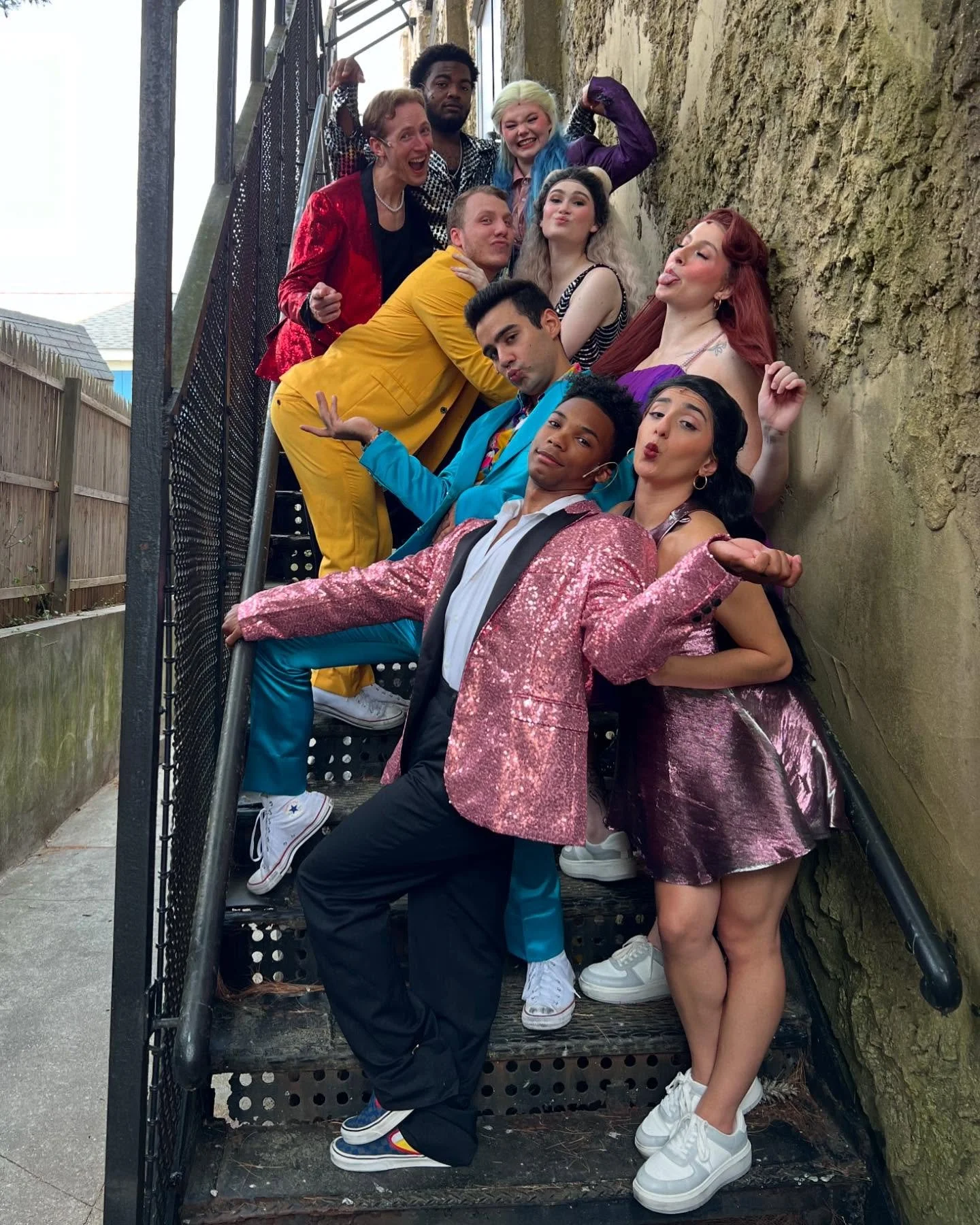 G-A-Y GAY PROM! YEAH! We built a Prom🏳️&zwj;🌈🪩Happy closing to this amazing show:)🕺