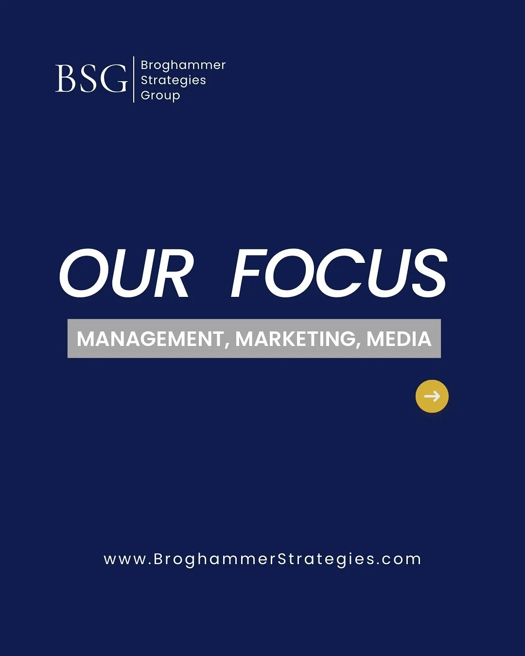 Strategy isn&rsquo;t just about planning-it&rsquo;s about clarity, purpose, and impact. At Broghammer Strategies Group, we partner with small businesses and nonprofits to elevate their vision and amplify their voice.

Whether you&rsquo;re looking to: