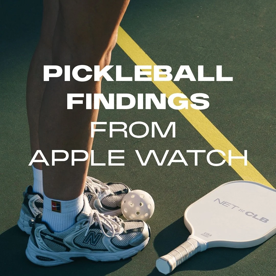 The social science behind net sports.
Join the net revolution 
at your local Net CLB.

#applewatch #pickleball #science #pickleballsocial #sydney