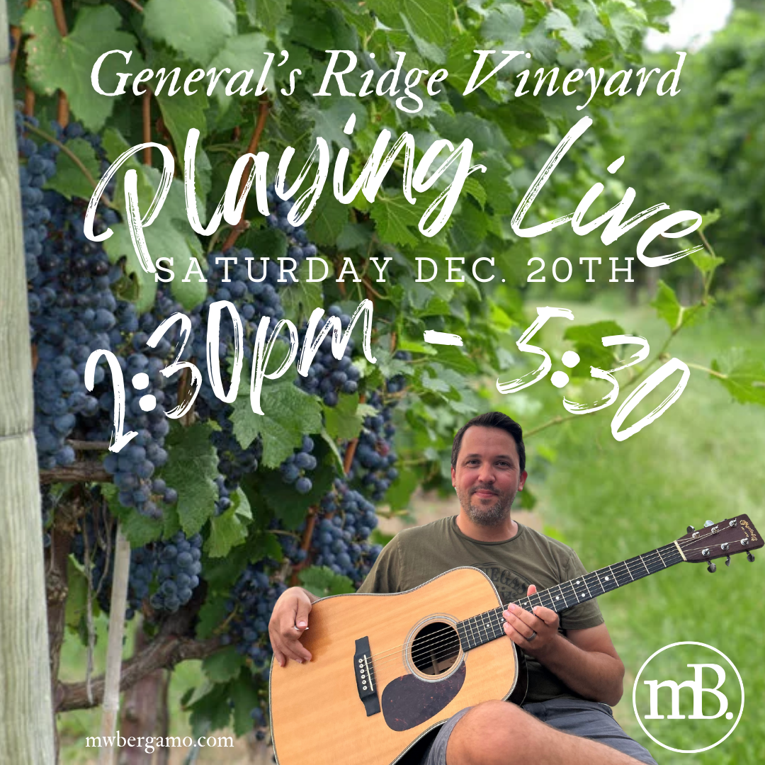 Live @ General's Ridge Vineyard
