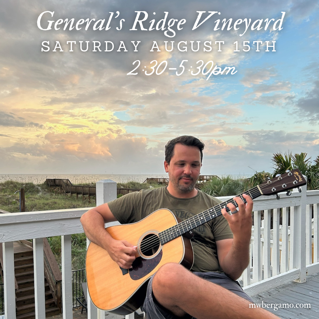 Live @ General's Ridge Vineyard