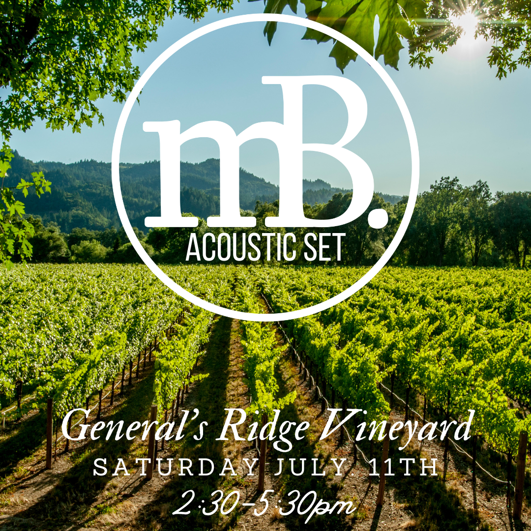 Live @ General's Ridge Vineyard