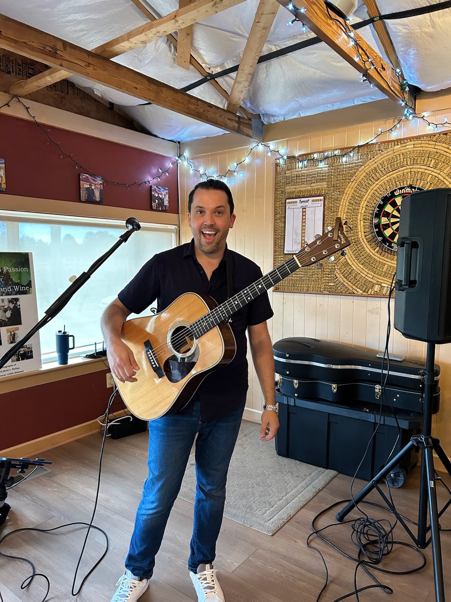 Michael Bergamo at General's Ridge Vineyard