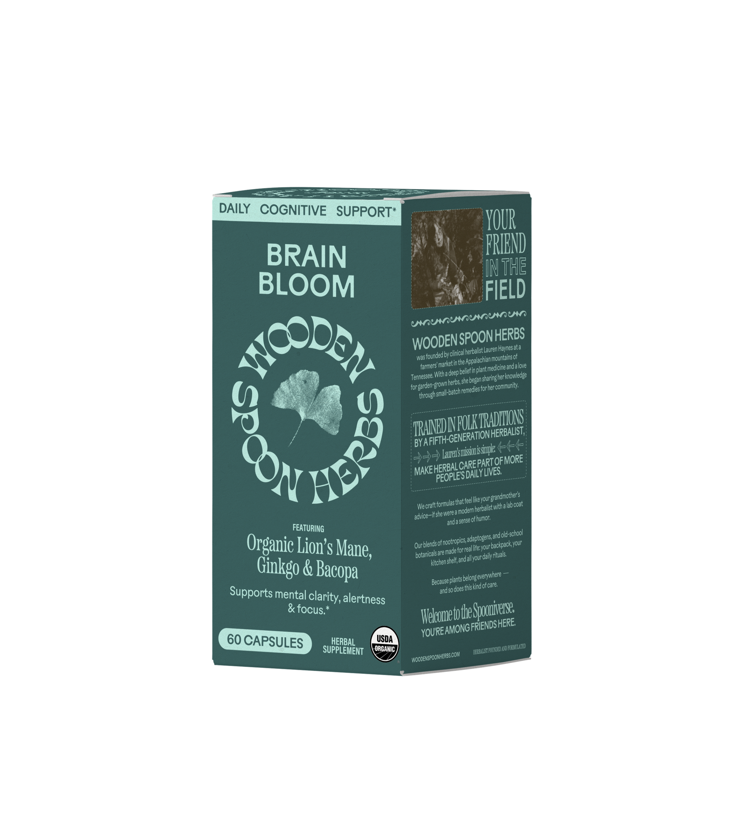 Packaging Design for Wooden Spoon Herbs