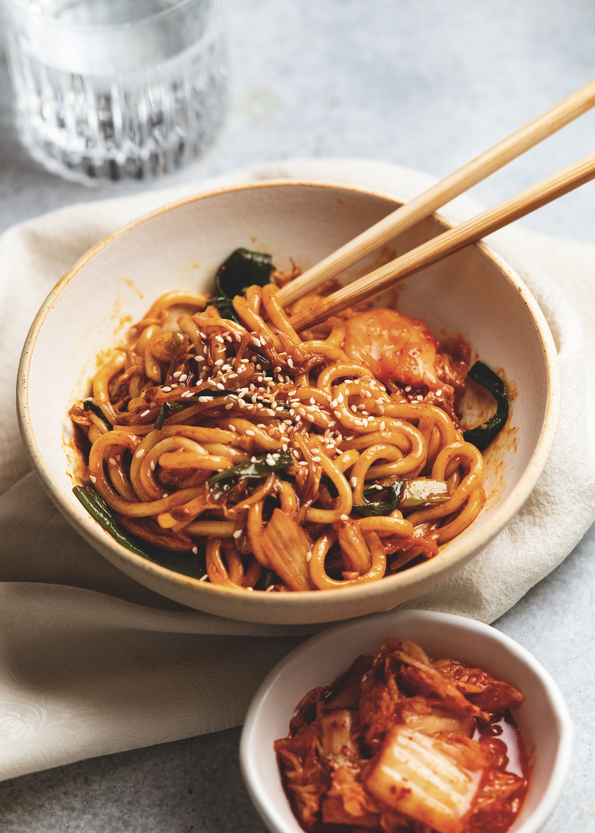 SPICY KOREAN KIMCHI NOODLES