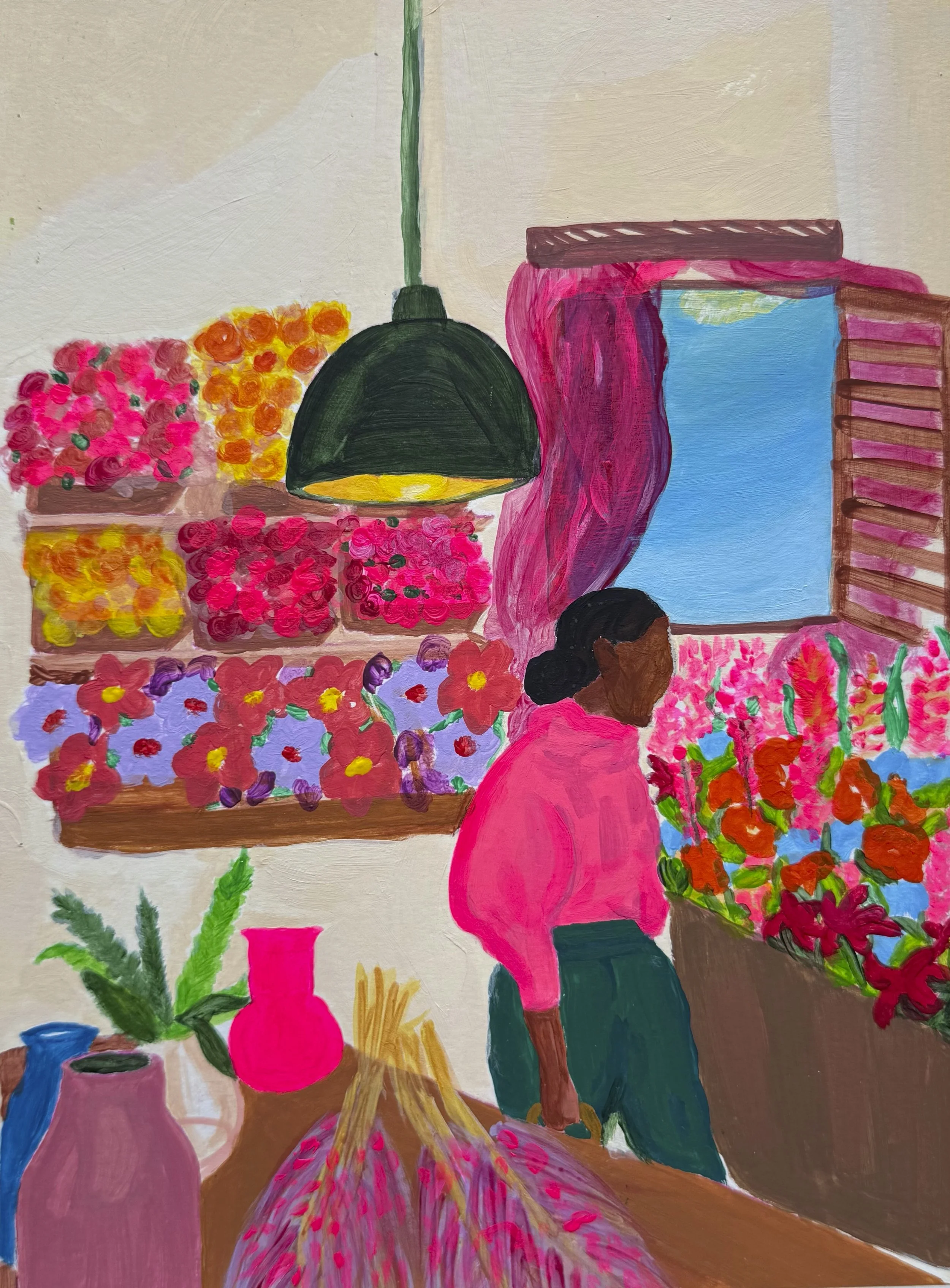 Flower Shop Print