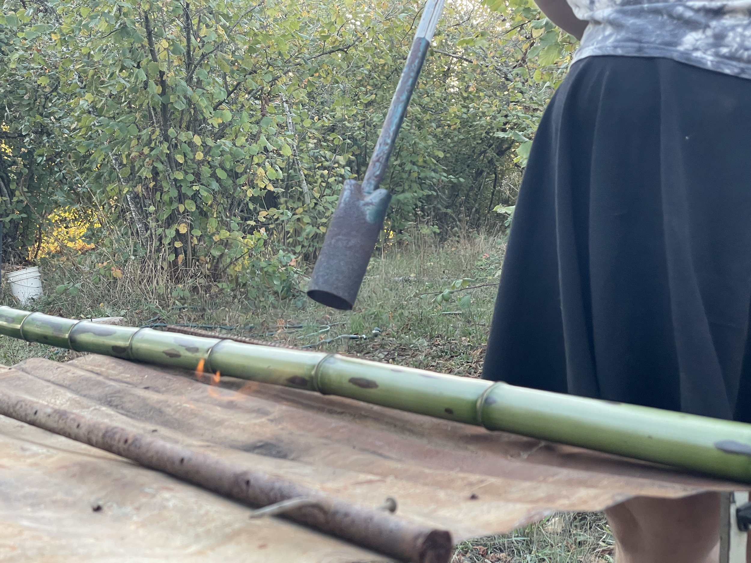 Bamboo Crafts &amp; Fire Curing