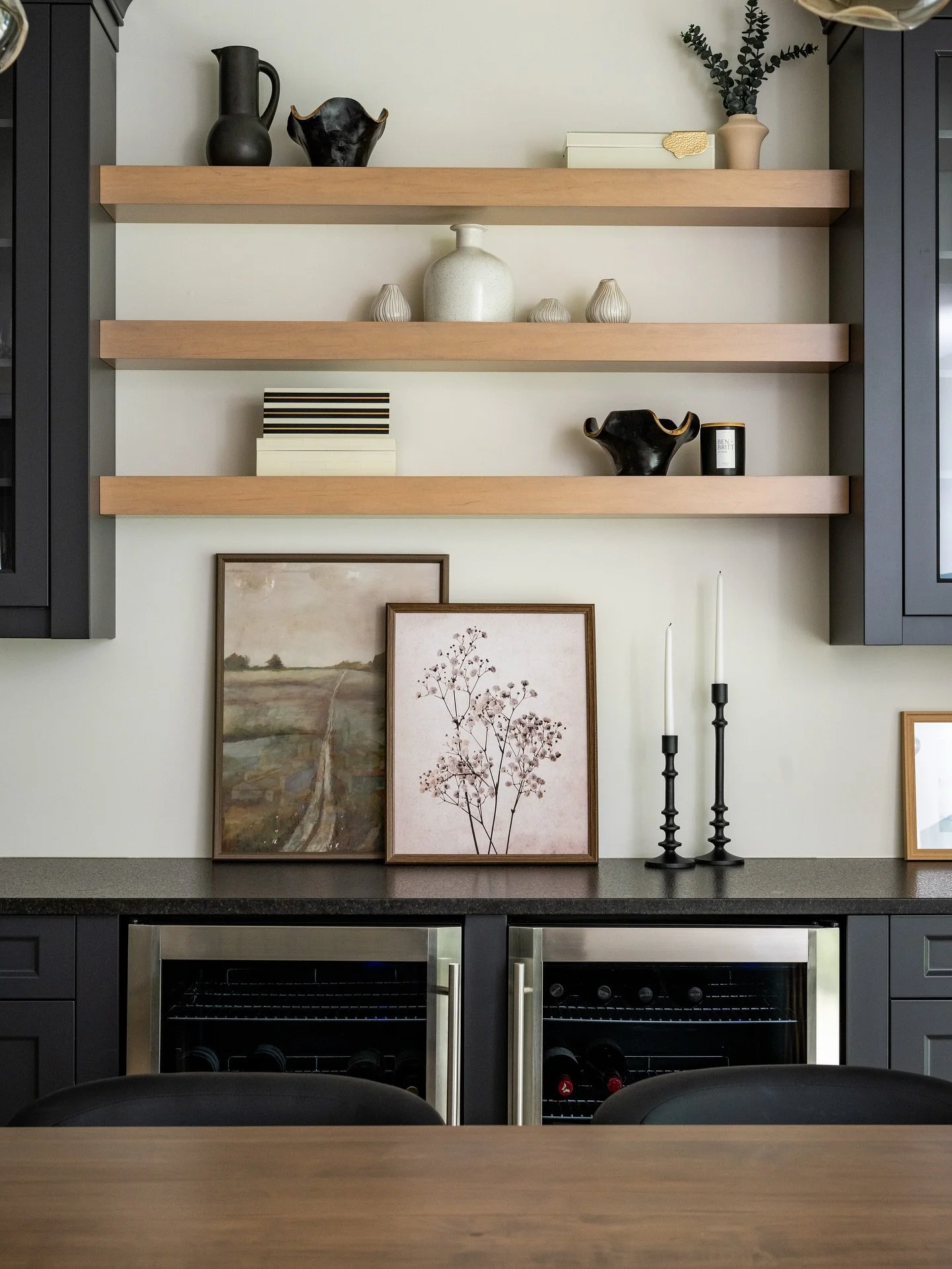 Styled shelves don&rsquo;t need to be crowded. Negative space is just as important as the objects you showcase. Curate, edit, and let your favourite pieces shine&mdash;because minimal done right always feels high-end.