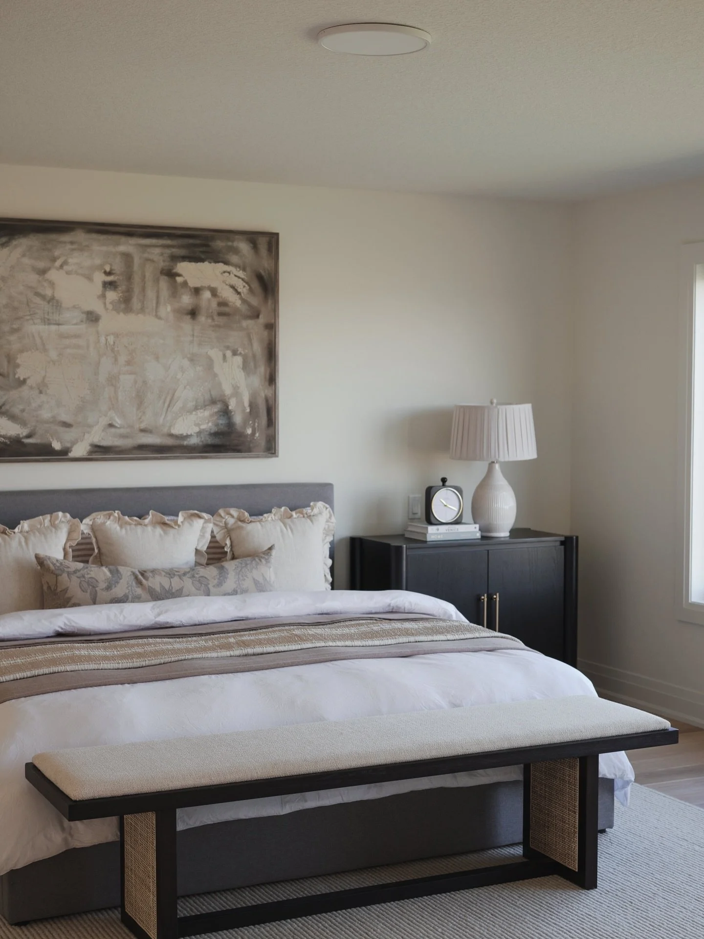 A bedroom should feel like an exhale.

A place to rest, reset, and let everything else fall away.
At Ben &amp; Britt at Home, we believe luxury isn&rsquo;t about excess&mdash;it&rsquo;s about intention. Clean lines, calming tones, and just enough to 
