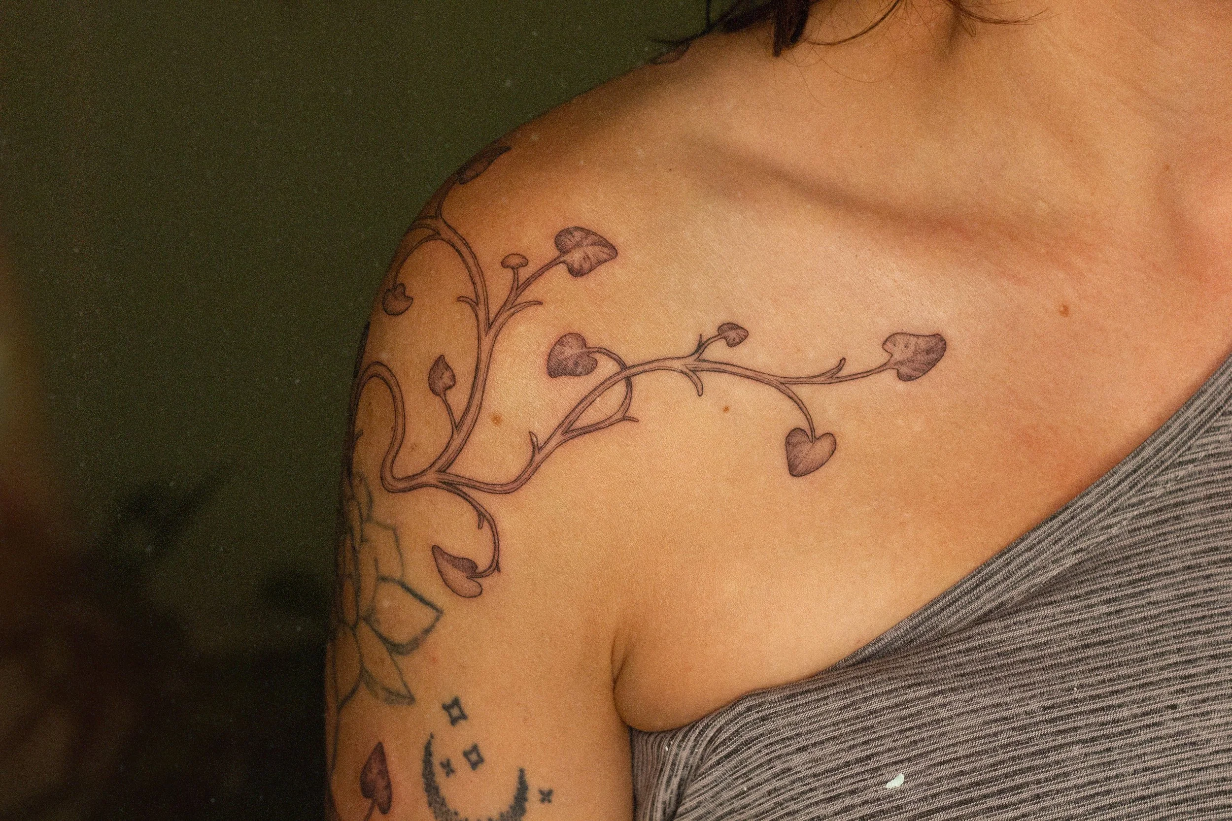 November 2025 · Freehand string of hearts in progress