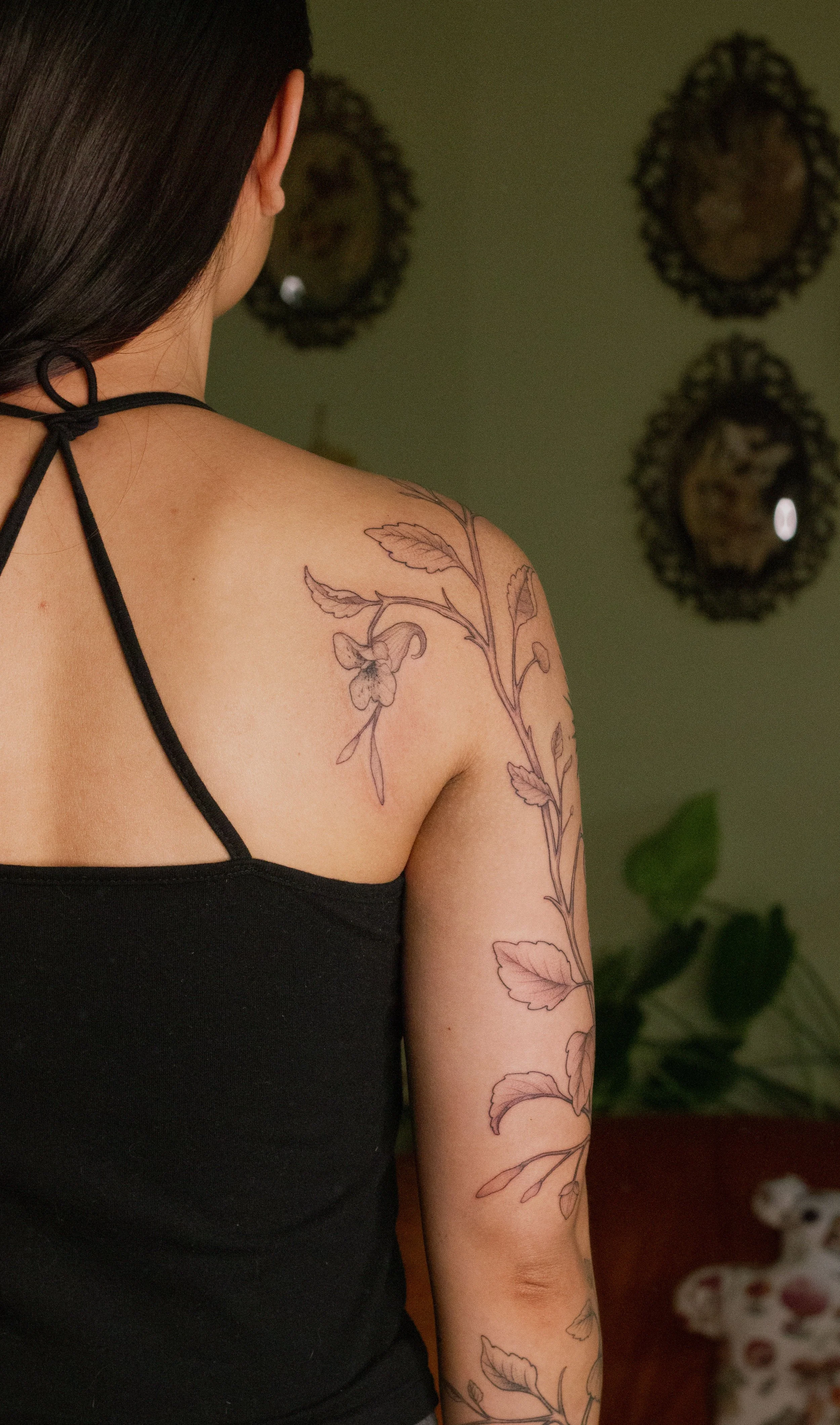 December 2025 · Freehand wrapping Jewelweed