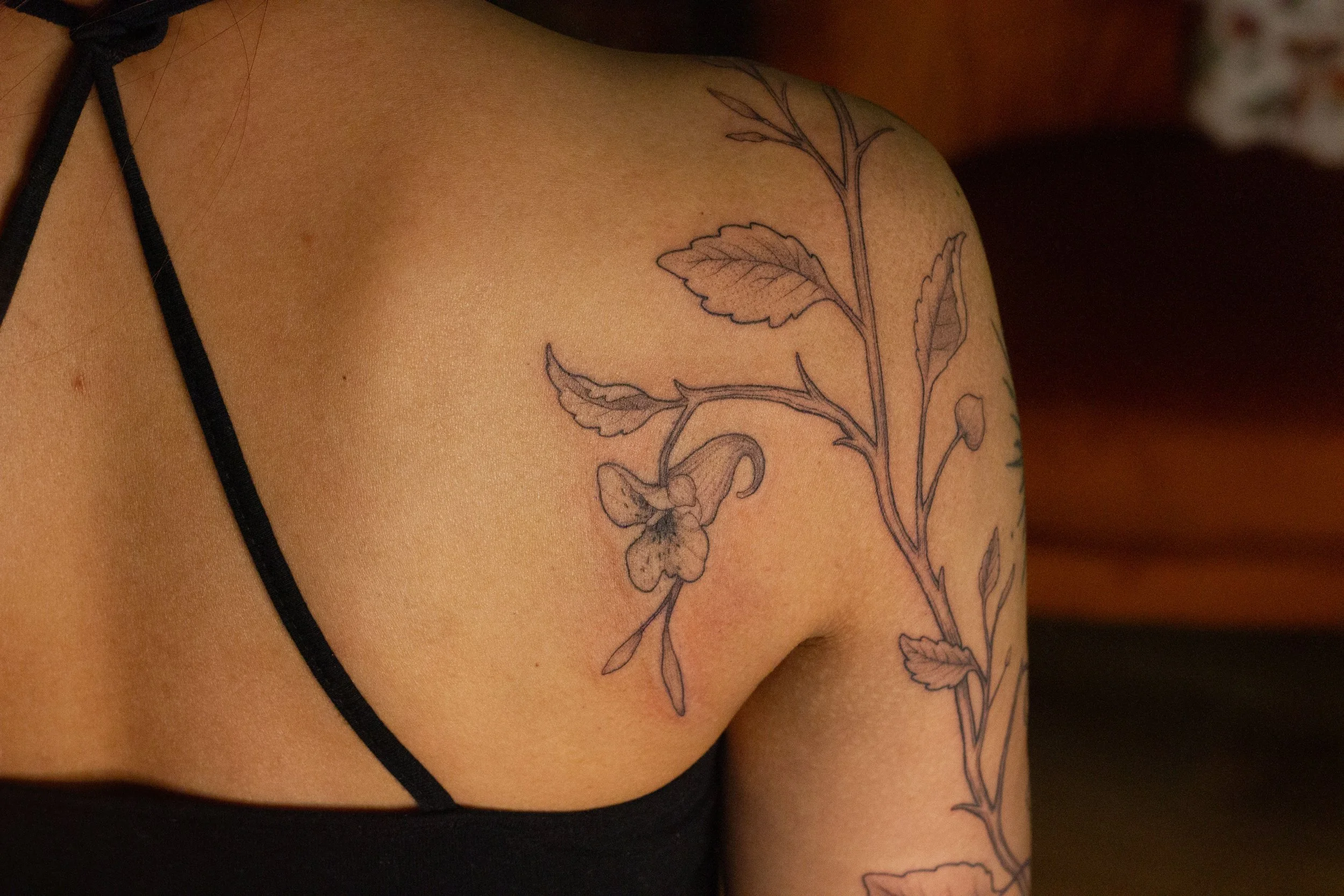 December 2025 · Freehand wrapping Jewelweed