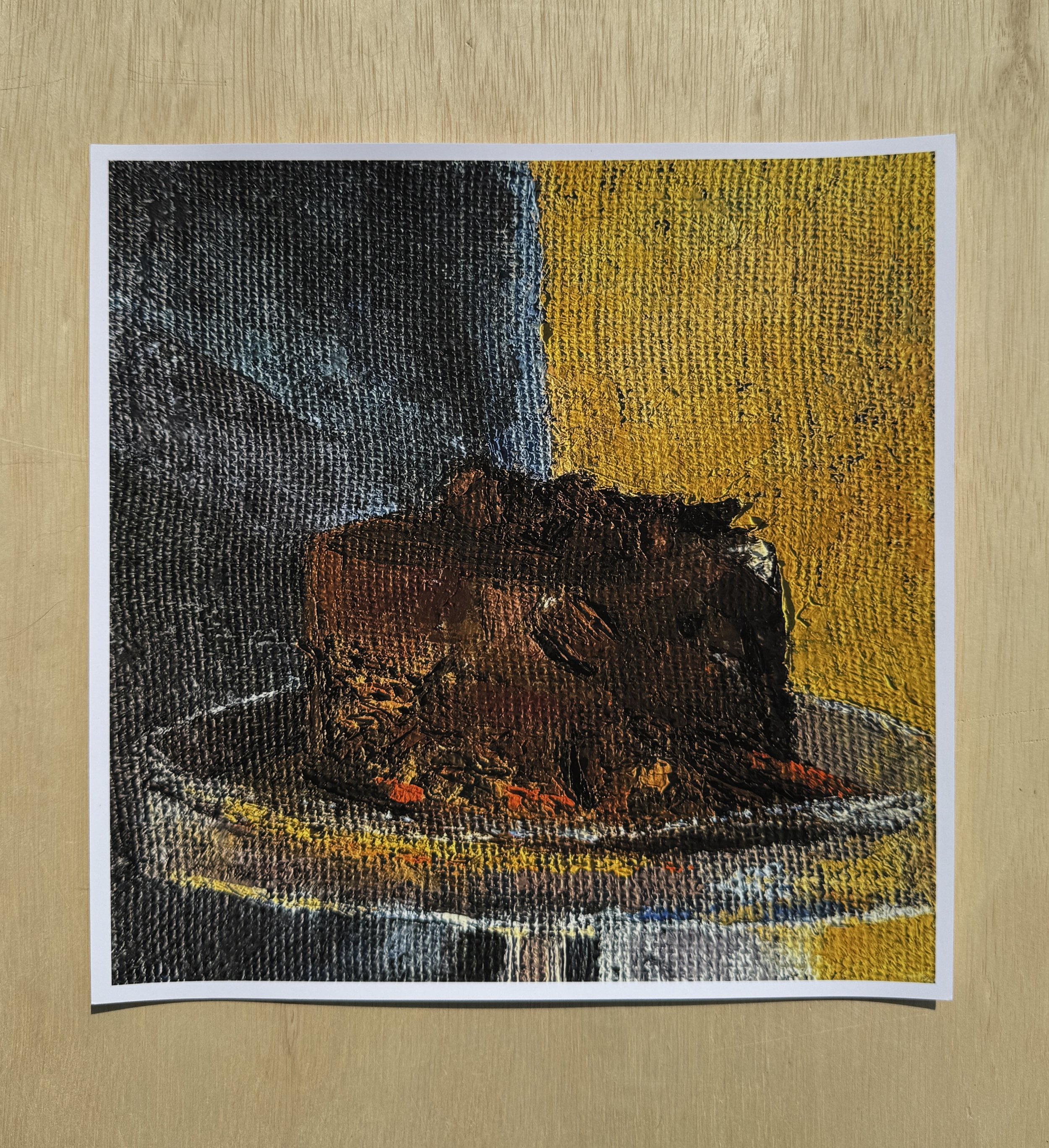 Chocolate Cake II Print