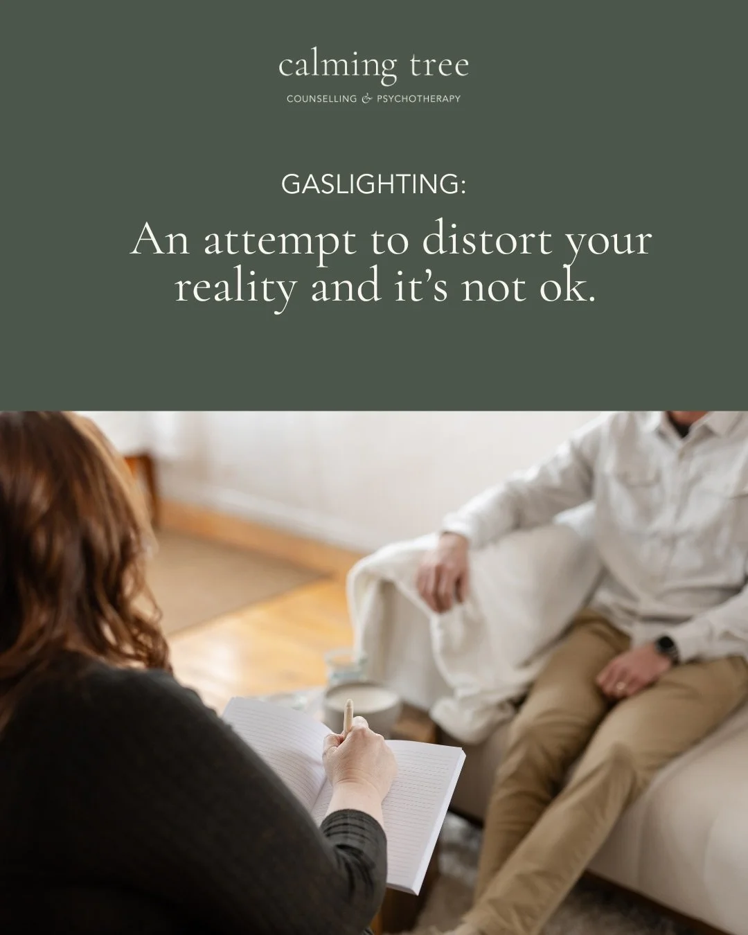 Gaslighting is a form of psychological manipulation (sometimes conscious, and sometimes not) where someone causes you to doubt your own memories, feelings, or perception of reality.

If you&rsquo;ve experienced this, you&rsquo;re not &ldquo;overreact