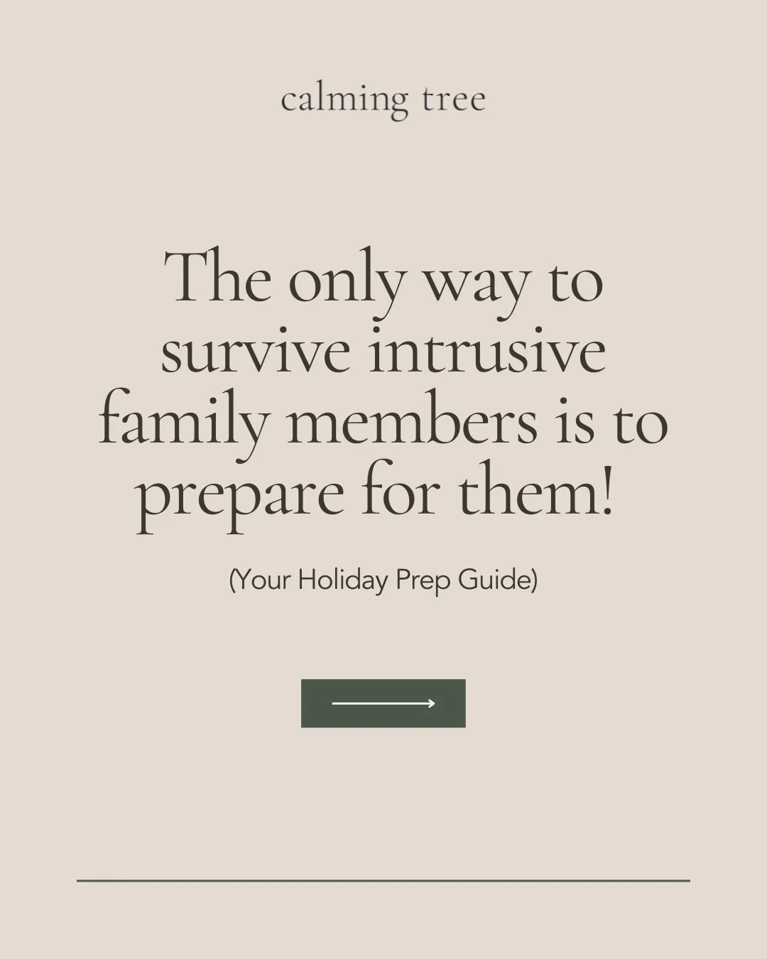 See how every response in the carousel was the same? That&rsquo;s the point!

You don&rsquo;t owe anyone anything. Not an update. Not an explanation. Not a neatly packaged life plan for the holidays.

A big part of boundary-setting is saying less. Wh