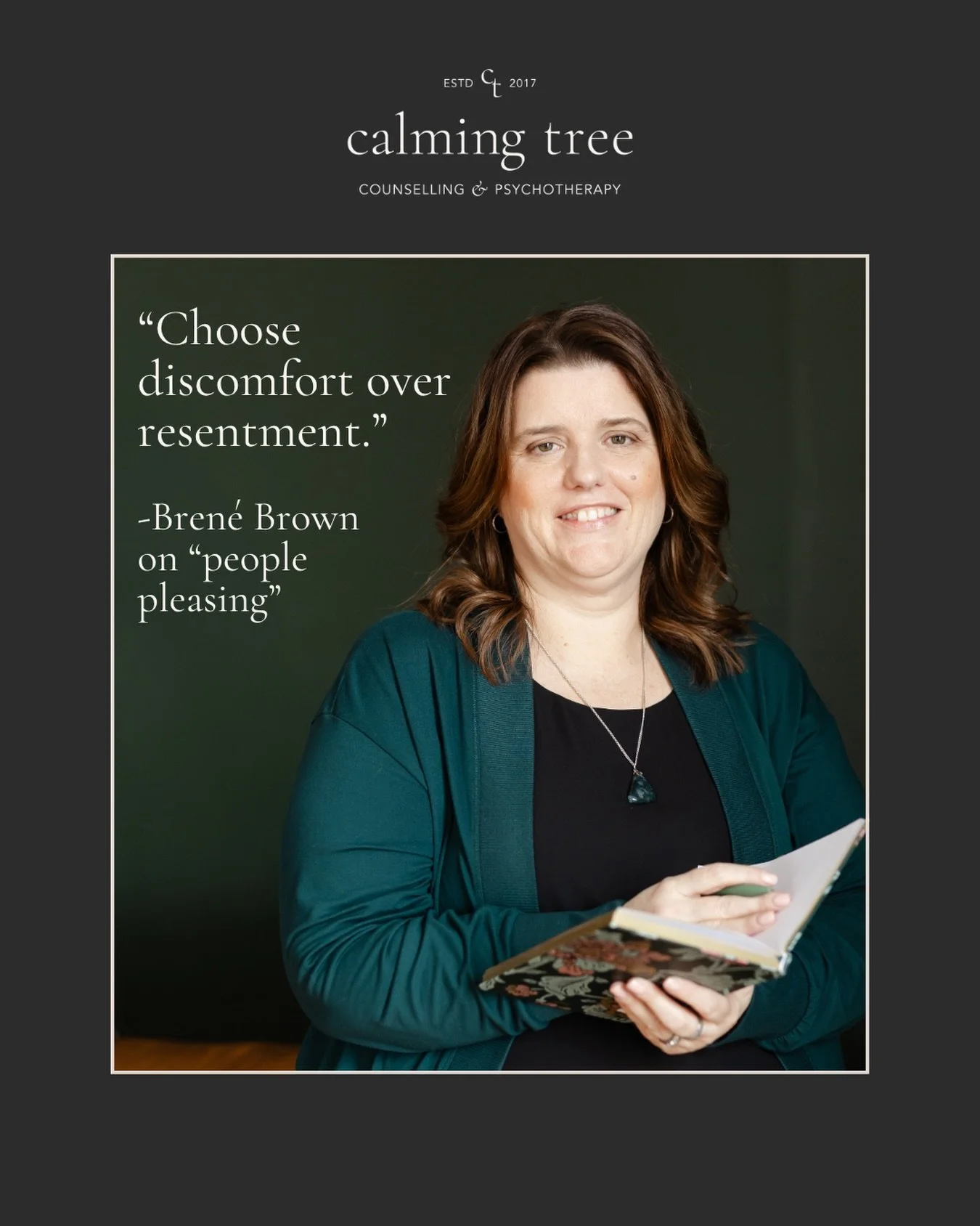 At some point, people pleasing served a purpose. It helped you stay connected, feel safe, and navigate relationships in a way that made sense at the time.

As time went on, people pleasing became second nature for you. But, you also started feeling d