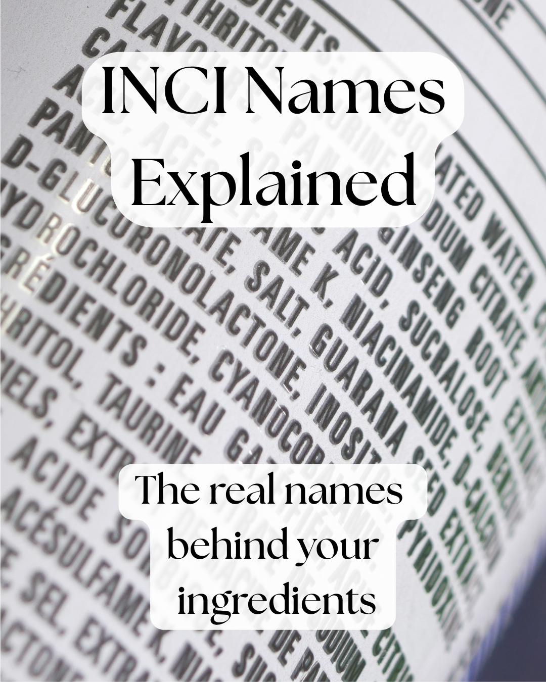 Decoding Ingredient Labels: How to Read Skincare Like a Scientist