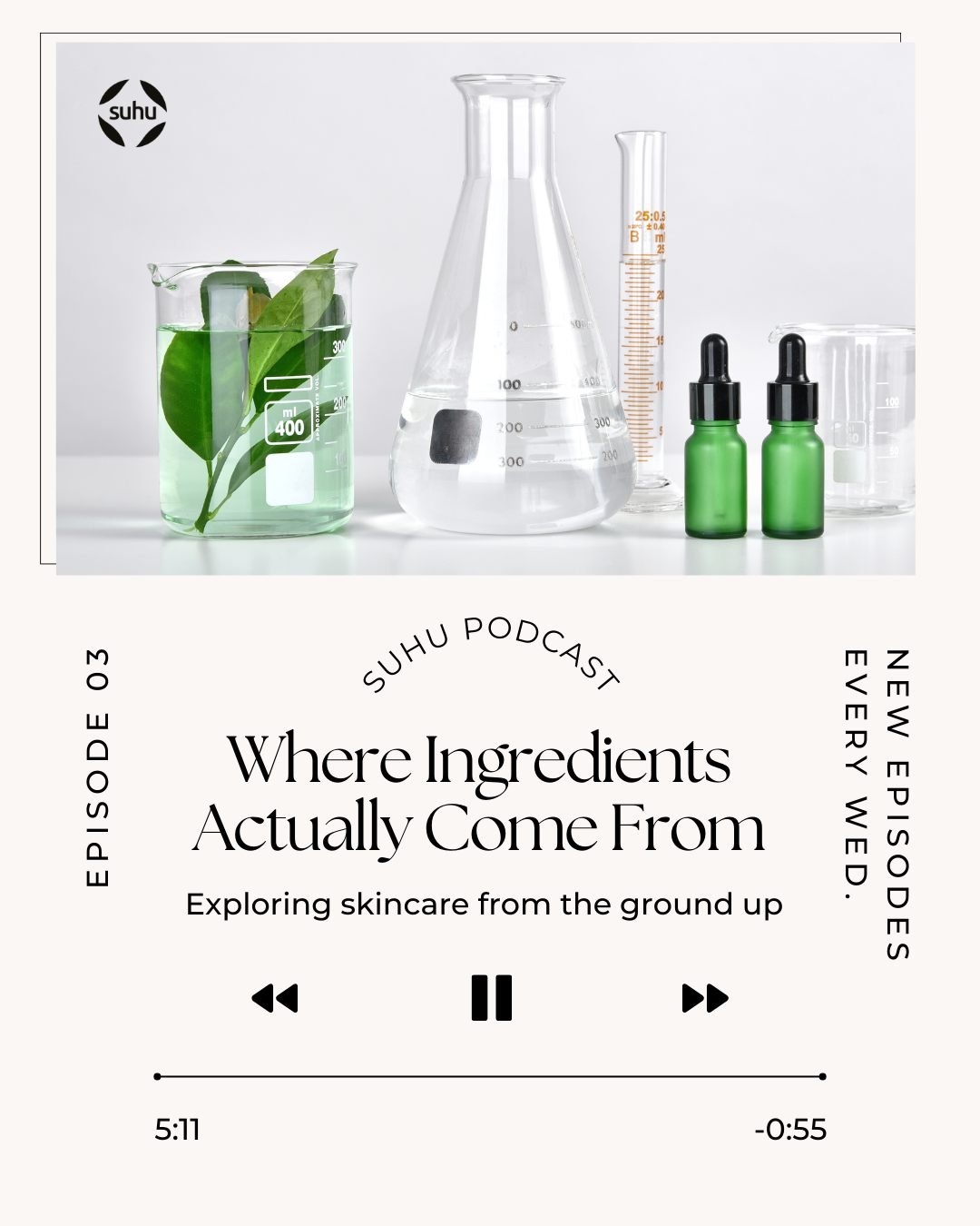 New podcast episode.

Where ingredients actually come from is rarely explained in skincare.

Most labels begin at the point of formulation. They list what&rsquo;s inside, but not the path those ingredients took to get there.

Sourcing, processing, an
