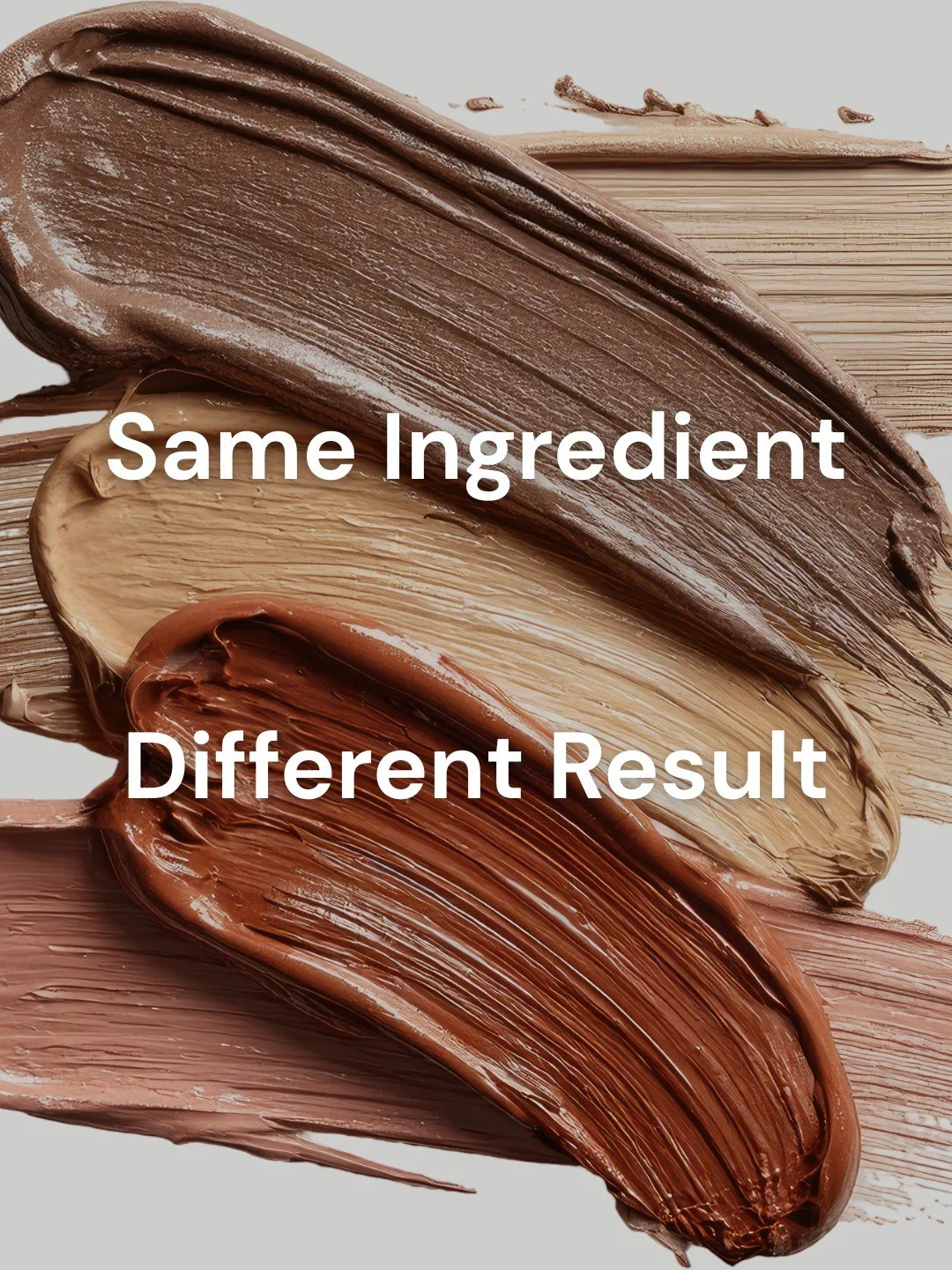 Two products can list the same ingredient
and still feel different on your skin

That usually gets blamed on the ingredient

What&rsquo;s actually changing is how it&rsquo;s formulated

Ingredients don&rsquo;t act on their own
The formula determines 