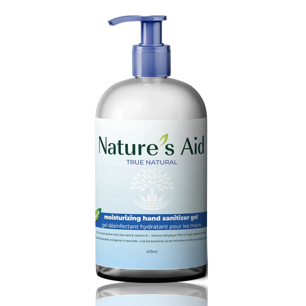 Nature's Aid Moisturizing Hand Sanitizer Gel (473ml)